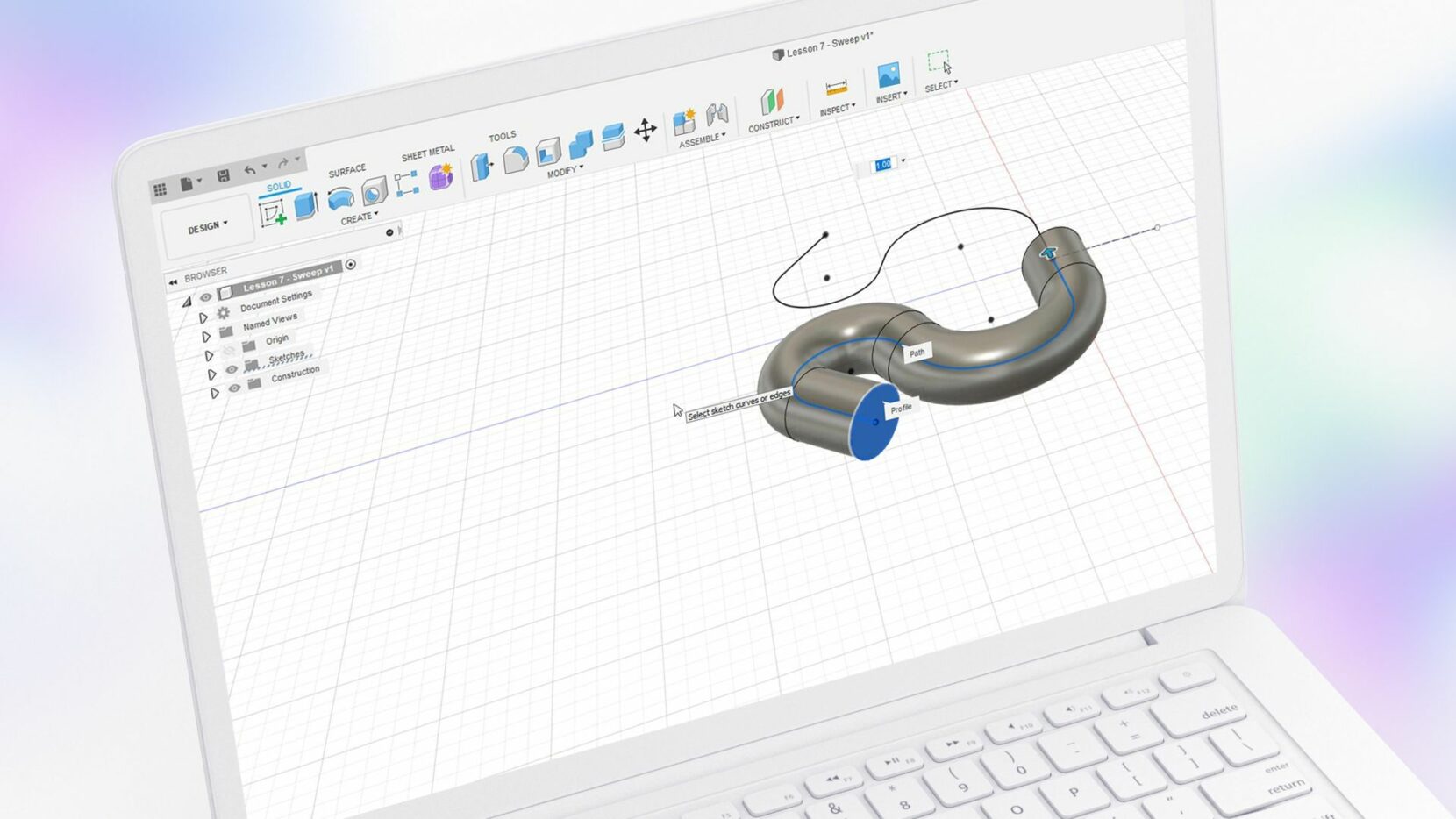 Print 360 Coding PrintLab's Intro to Fusion 360 Course