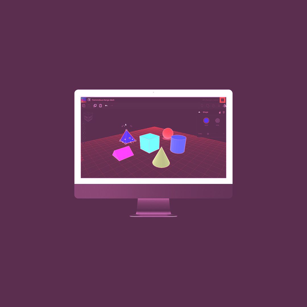 Tinkercad: Placing + Moving Shapes | PrintLab Tools