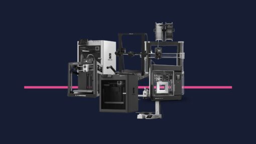 Collage of popular classroom 3D printers used by schools in 2026.